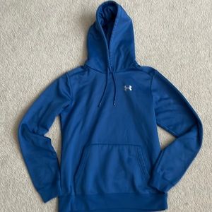 Blue Under Armour Drawstring Hoodie